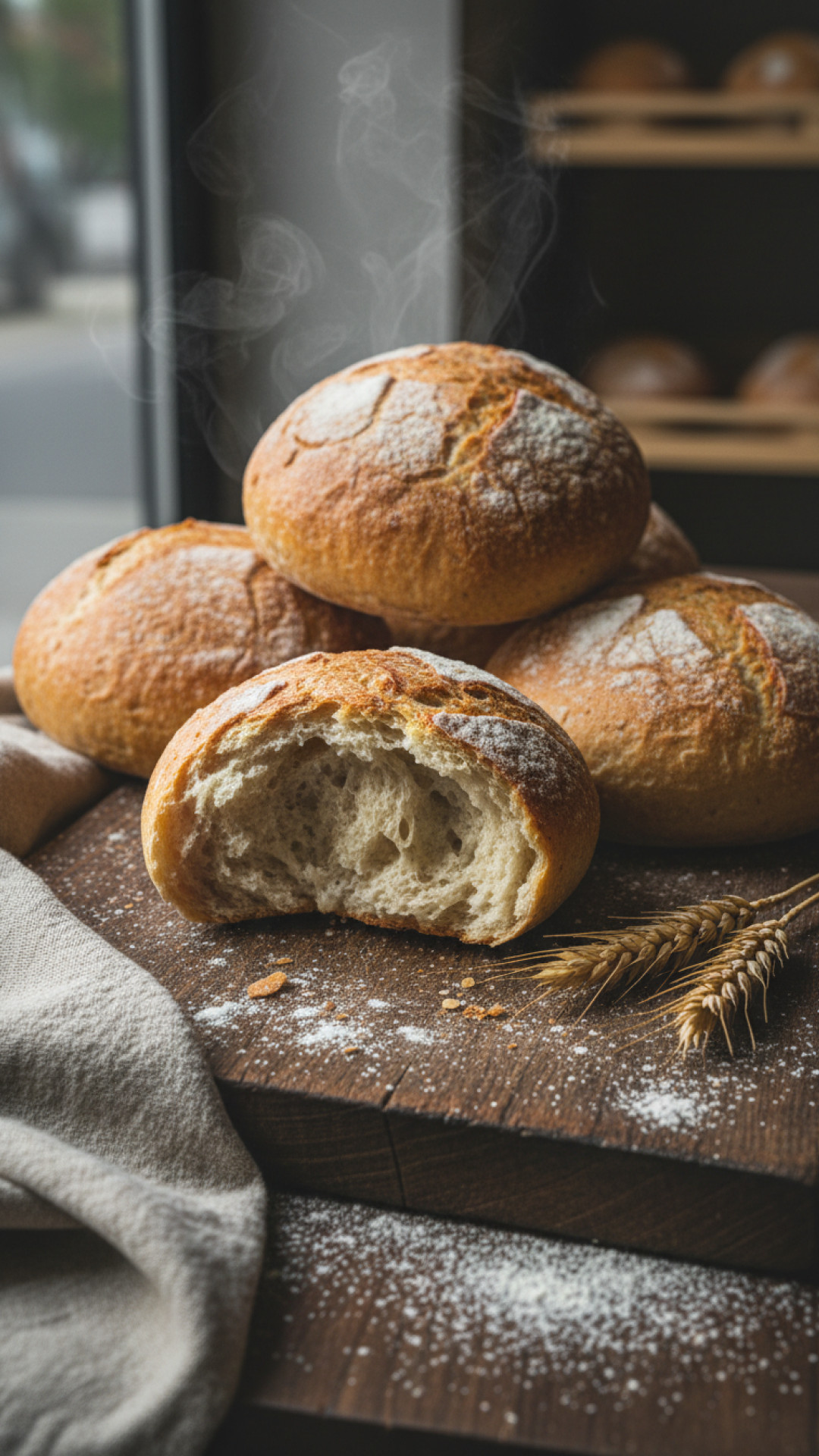 Authentisches German Bread Rolls Recipe (Brötchen) Preparation