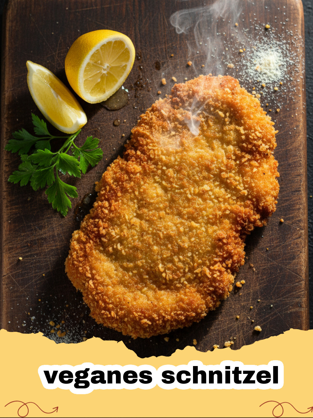 Das ultimative veganes schnitzel: Knusprig, saftig und wie bei Oma