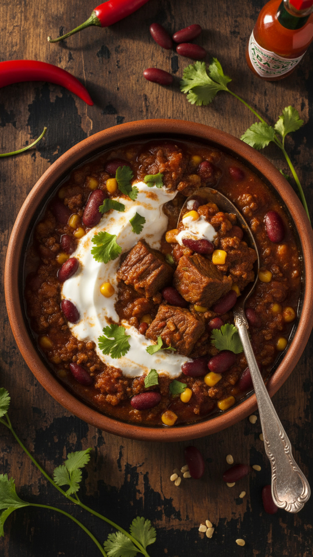 Einfaches Chili con Carne Preparation