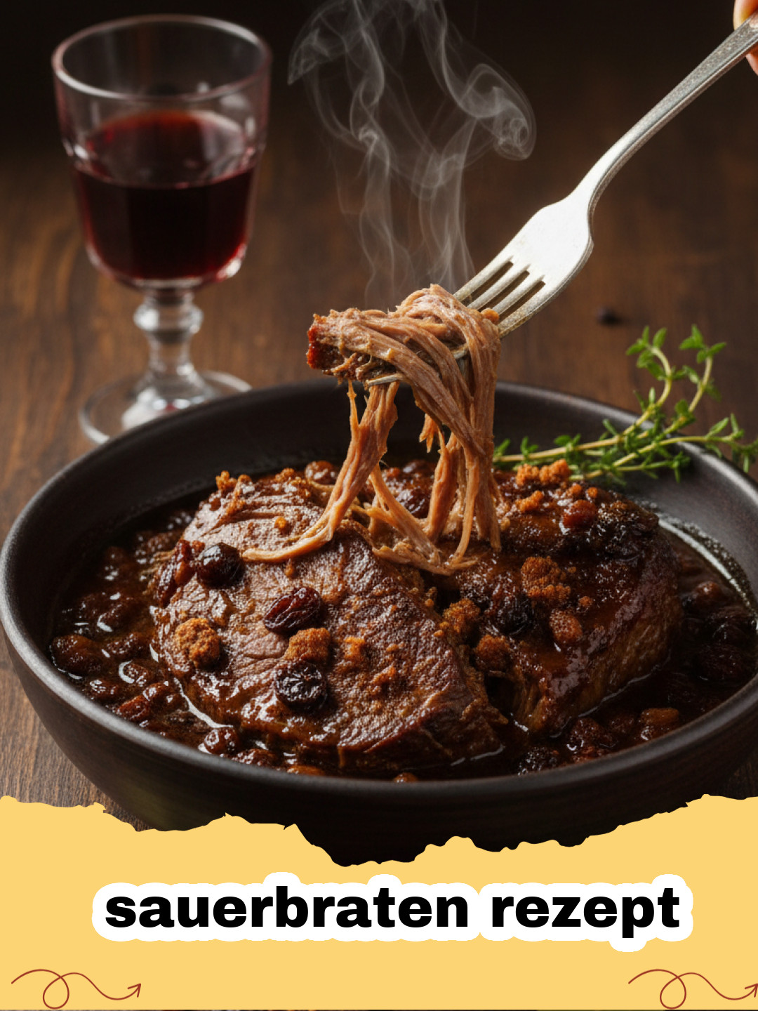 Traditioneller Sauerbraten wie bei Oma: Ein Festtagsrezept