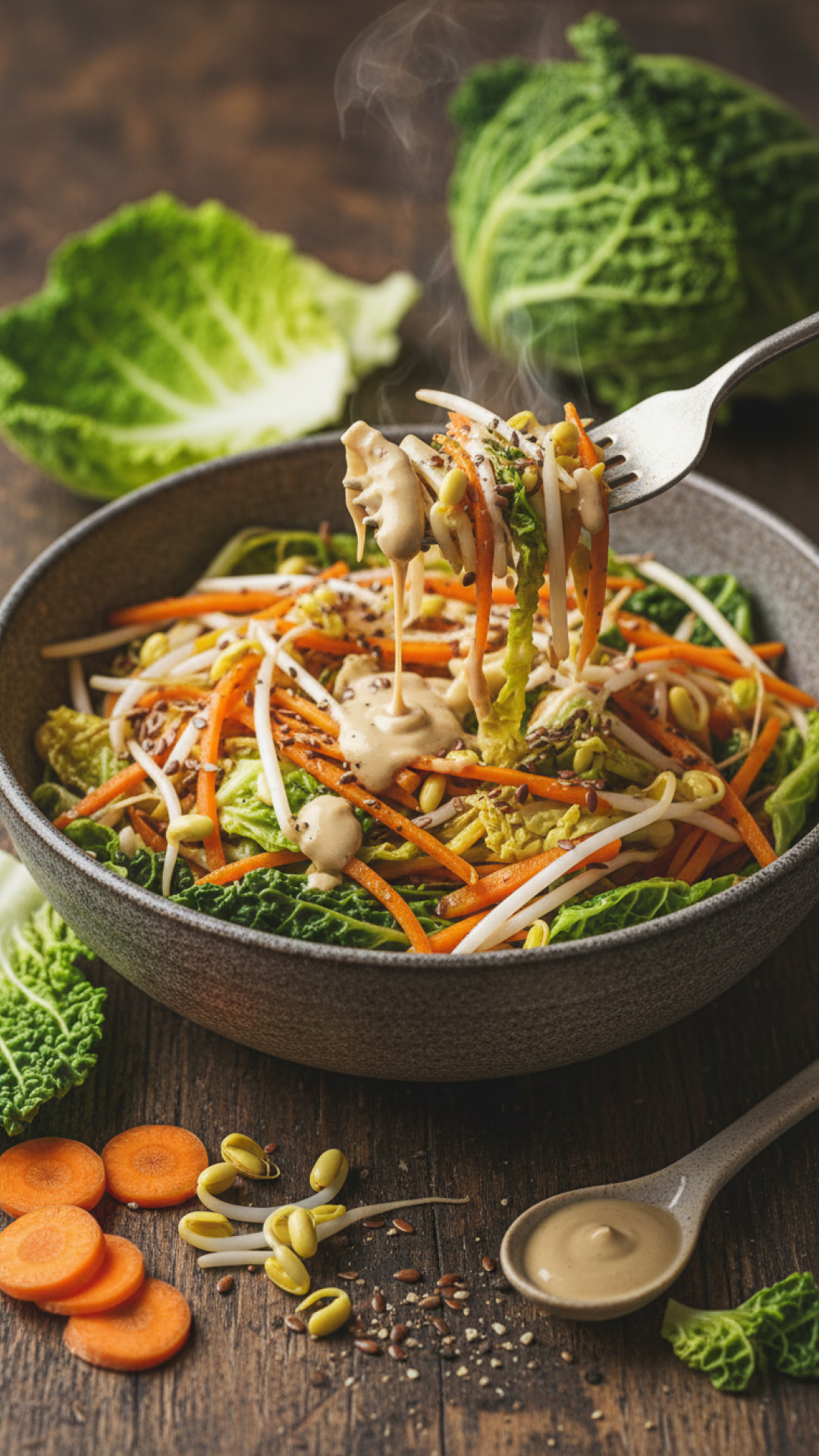 Heimische Superfood Power-Bowl mit Buchweizen Preparation