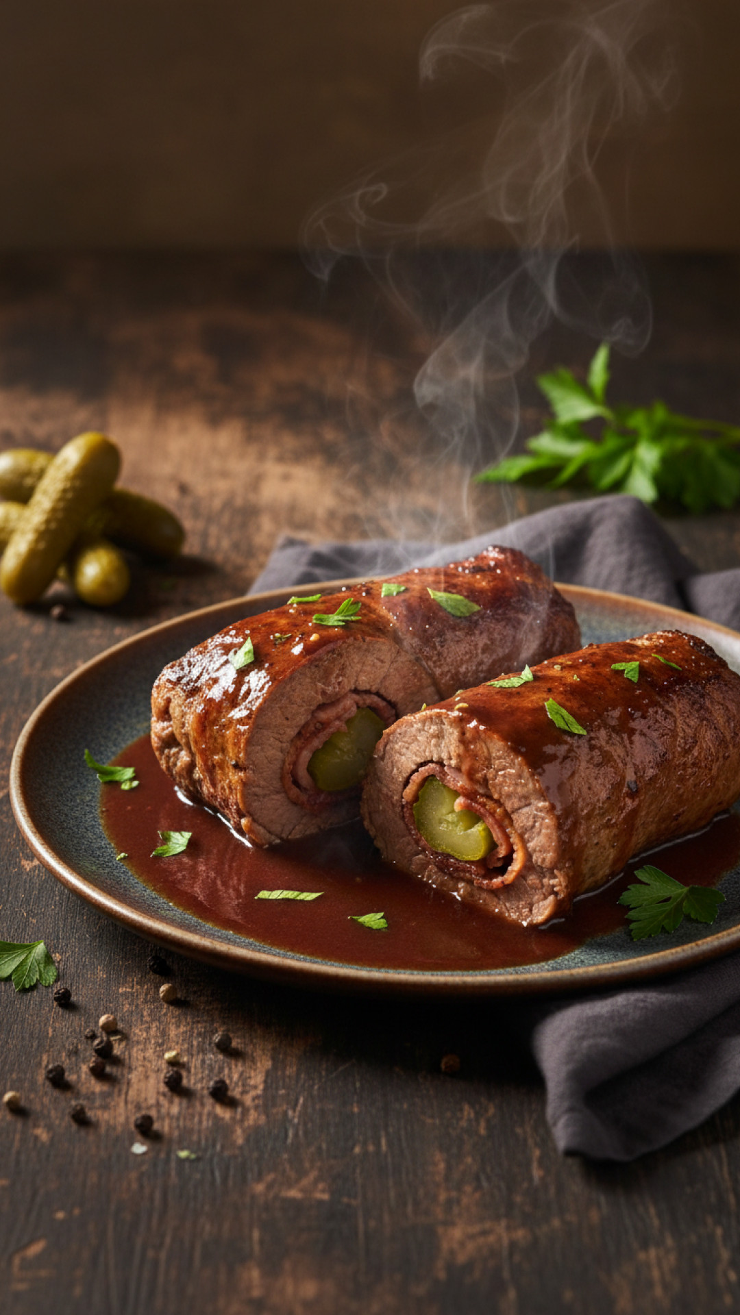 Klassische Rinderrouladen nach Omas Art Preparation