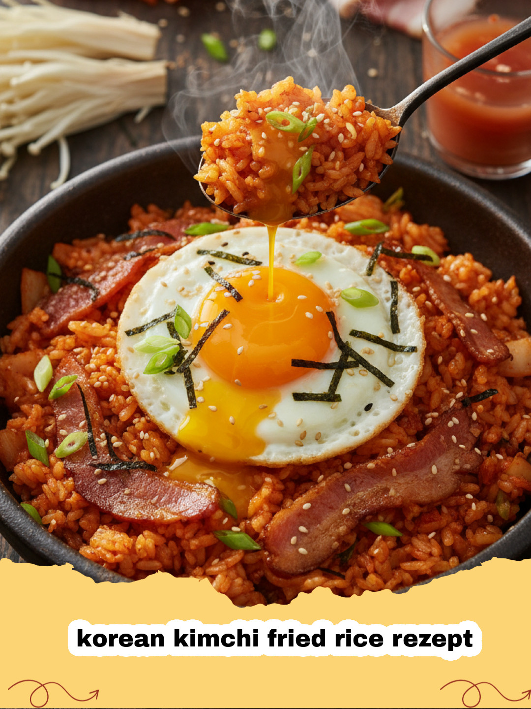 Korean Kimchi Fried Rice Rezept: Der würzige Klassiker für Eilige