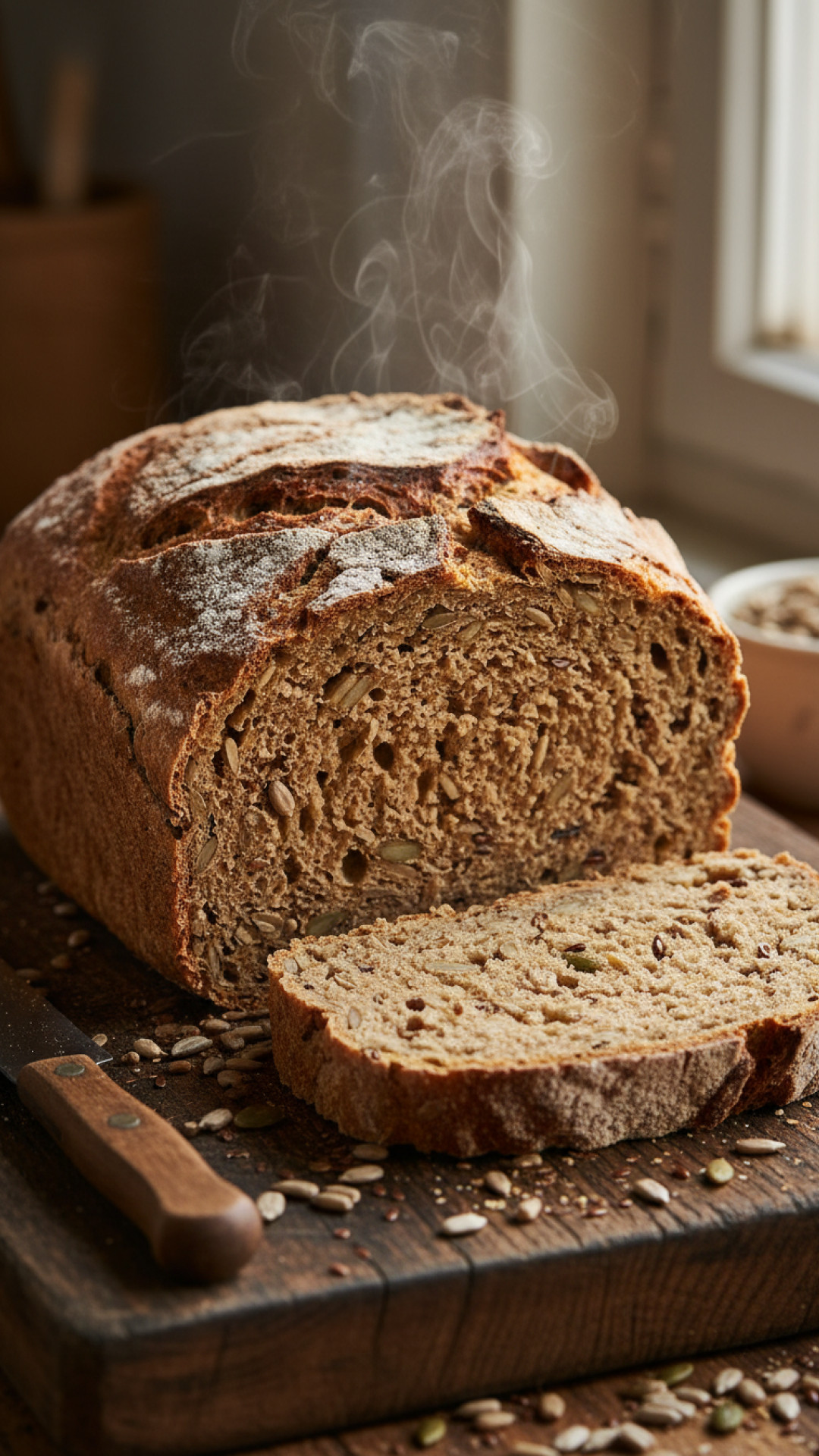 Saftiges Dinkel-Roggen-Vollkornbrot Preparation