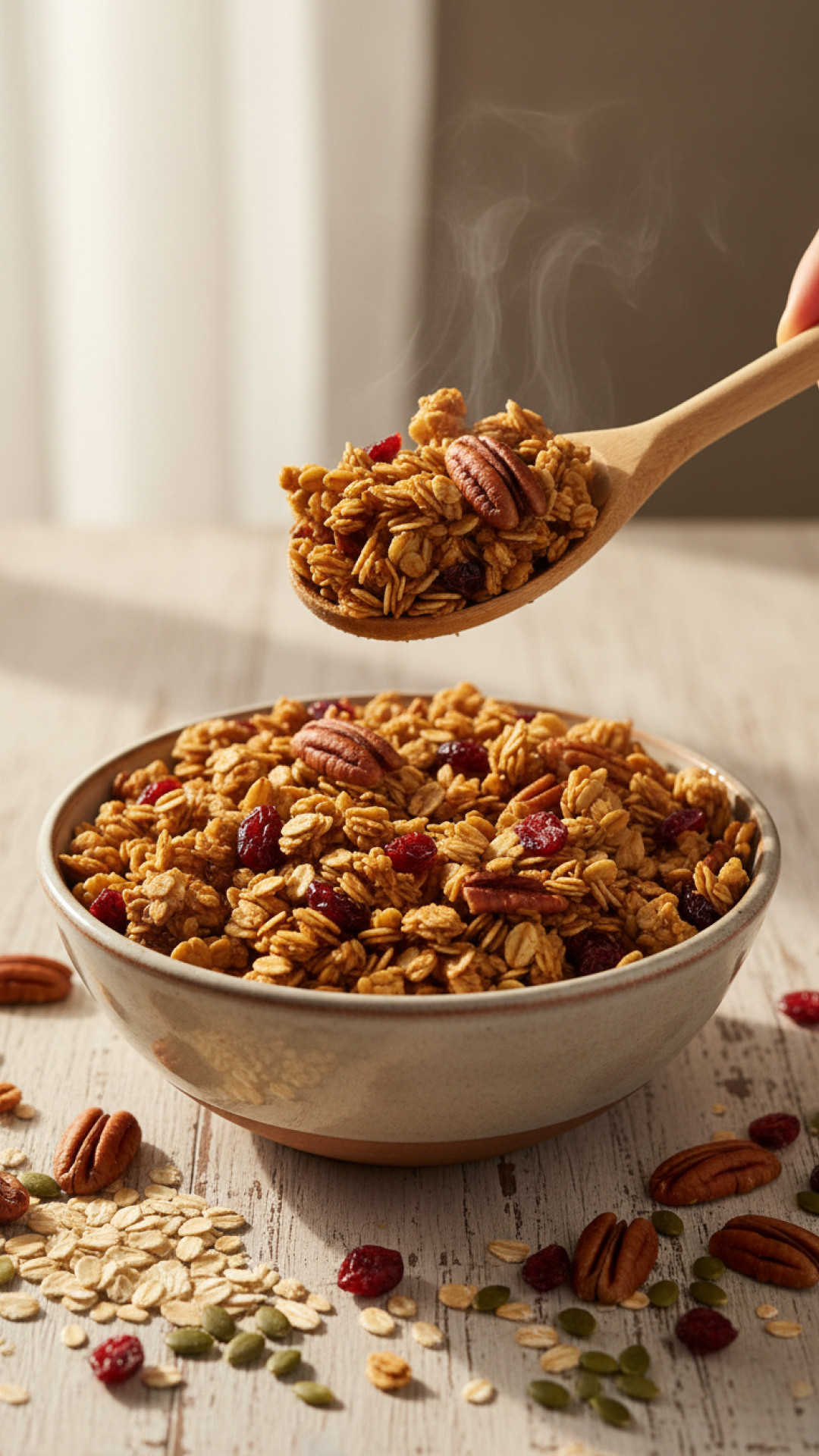 Ultimatives Homemade Granola Preparation