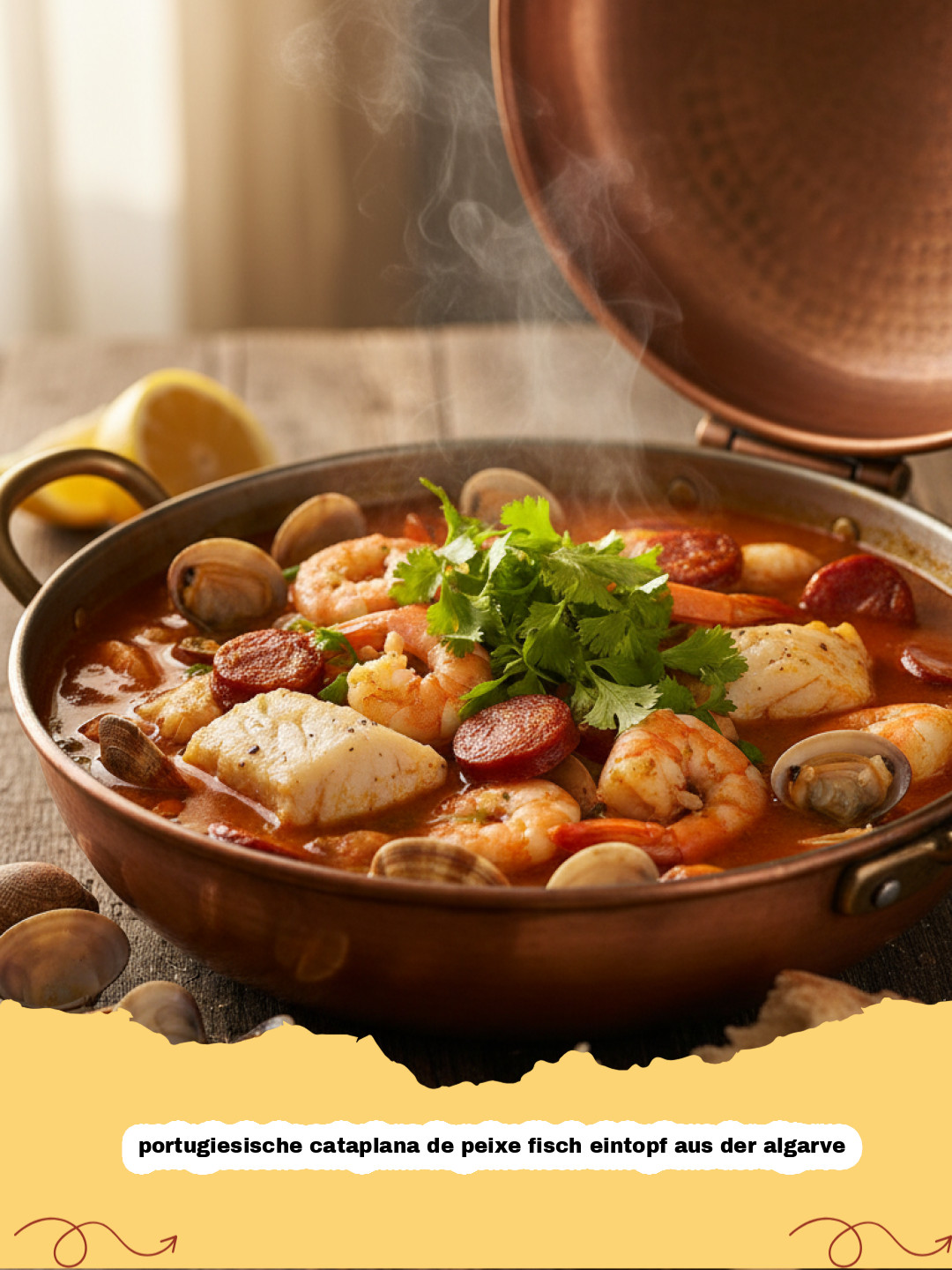 Portugiesische Cataplana de Peixe: Der authentische Fisch Eintopf aus der Algarve für Genießer