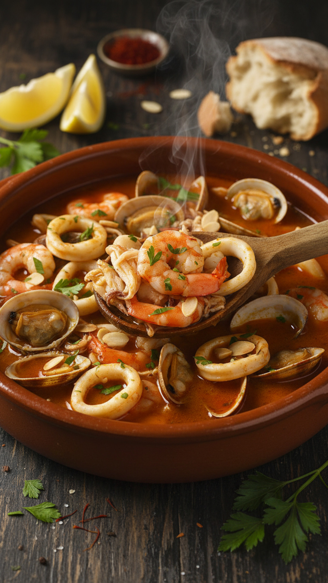 Authentische Spanische Zarzuela Preparation