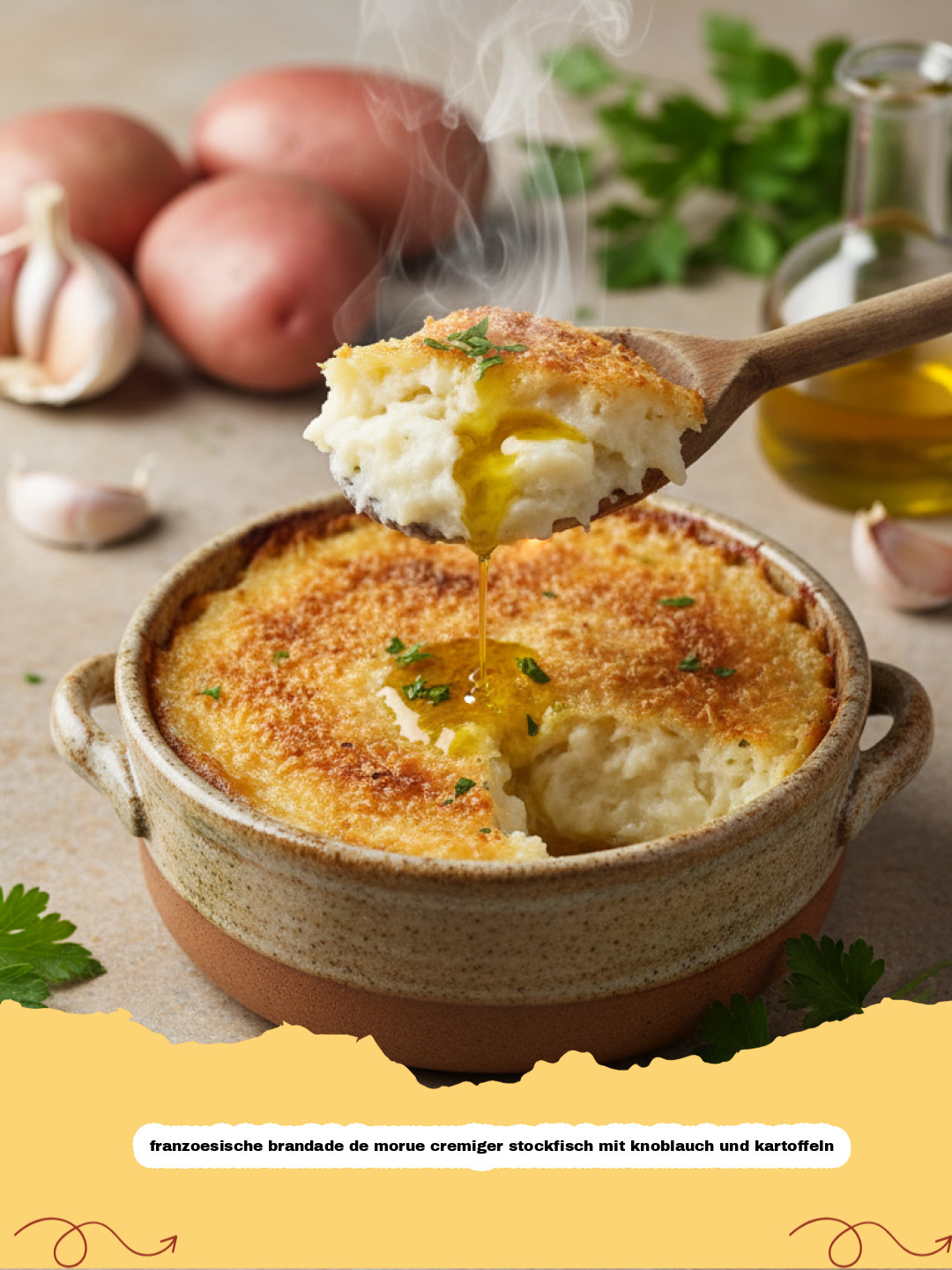 Das ultimative Rezept für französische Brandade de Morue