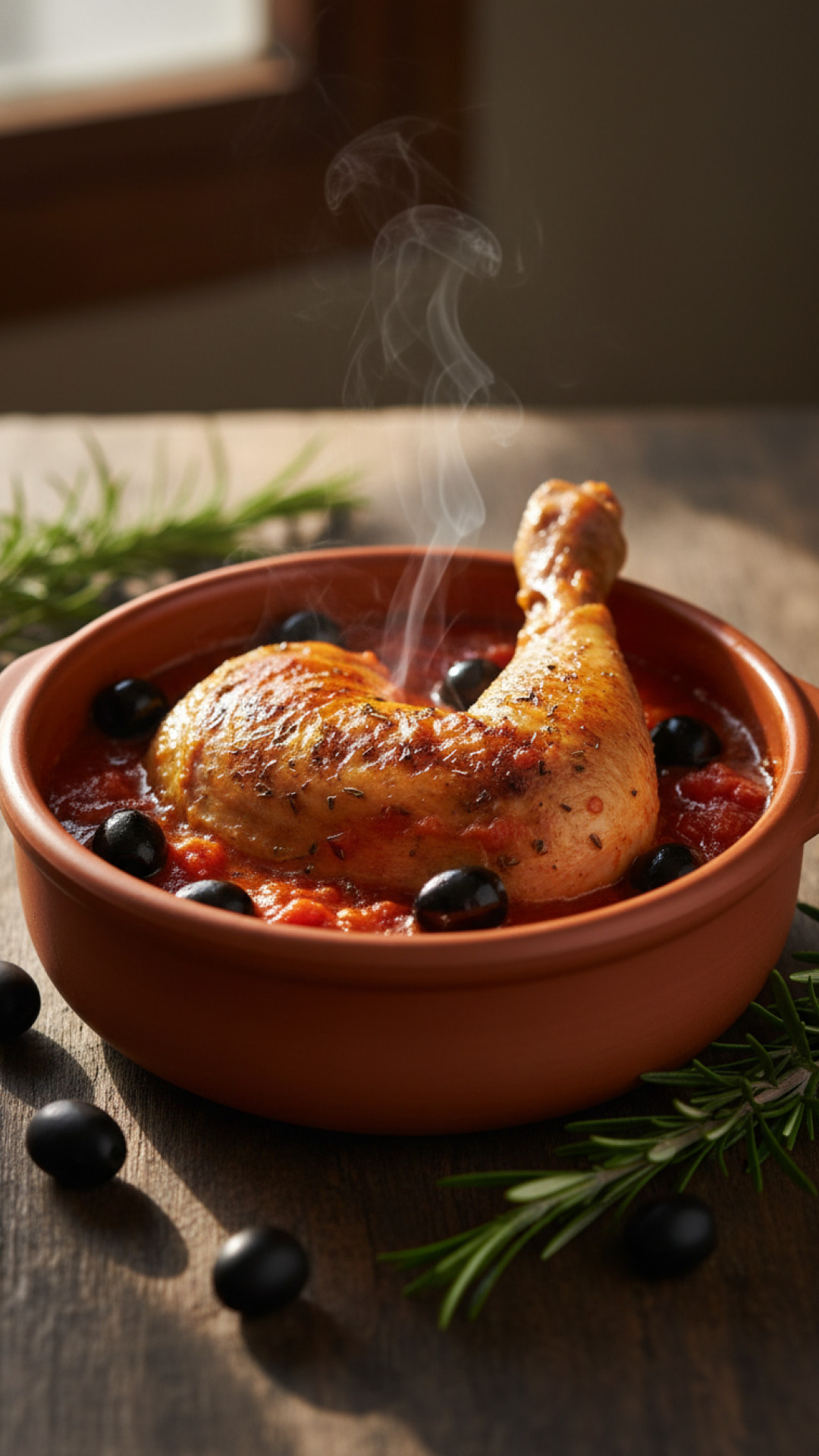 Italienisches Pollo alla Cacciatora: Das ultimative Jägerhuhn mit Oliven Preparation