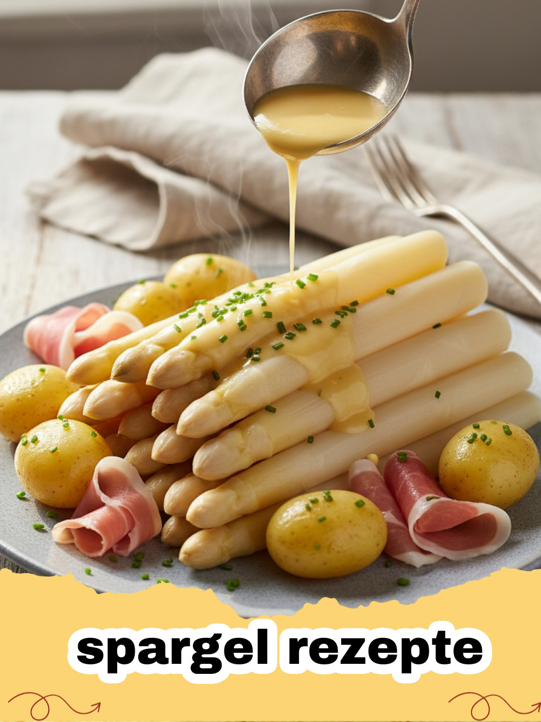 Der ultimative Guide für frischen Spargel mit Sauce Hollandaise