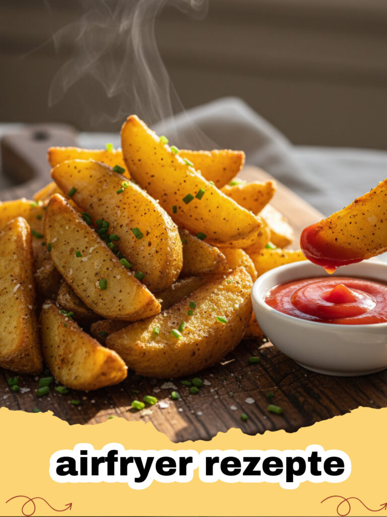 airfryer rezepte - Knuspriges Gemüse und Halloumi aus dem Airfryer