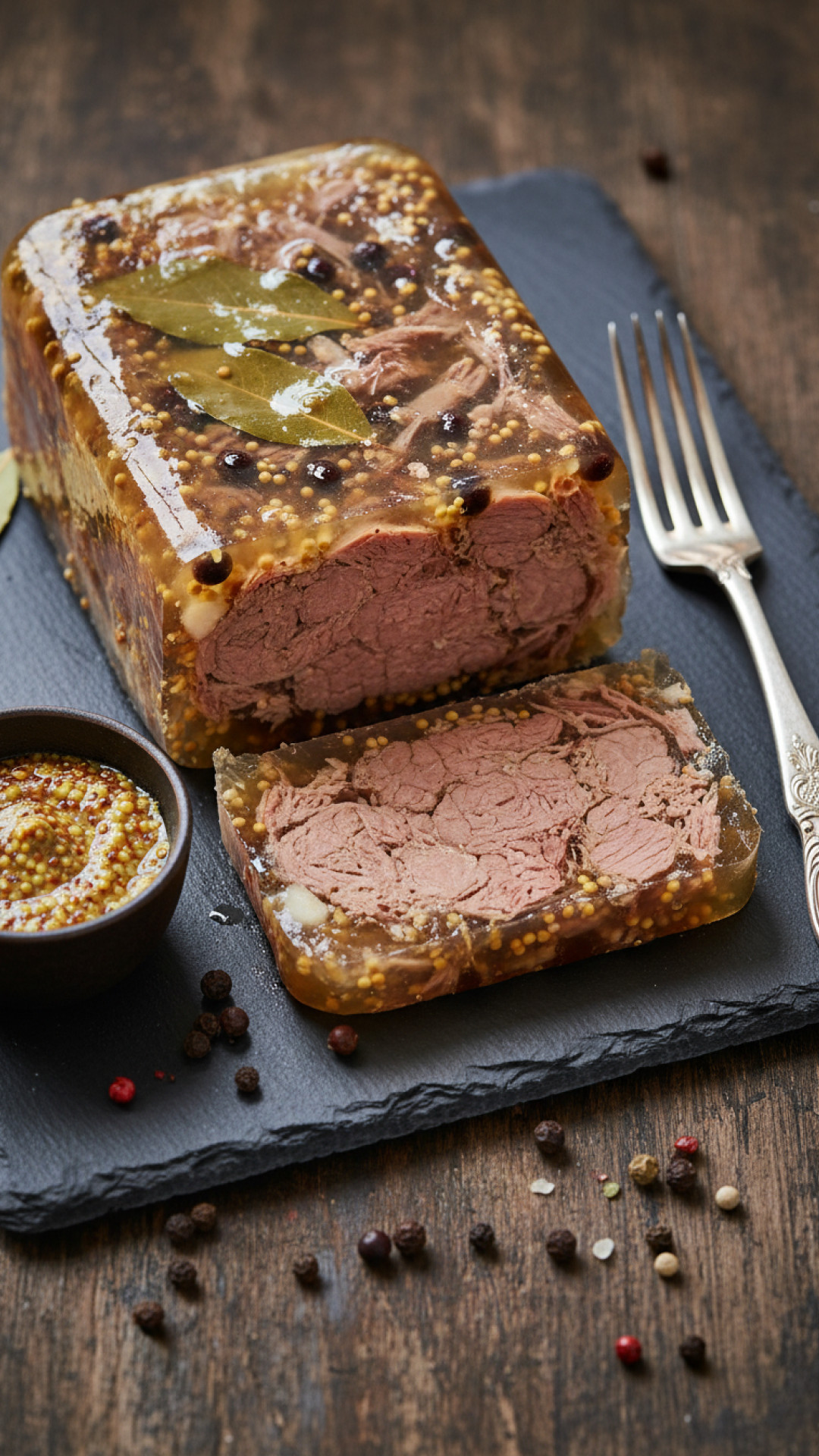 Norddeutsches Sauerfleisch vom Rind Preparation