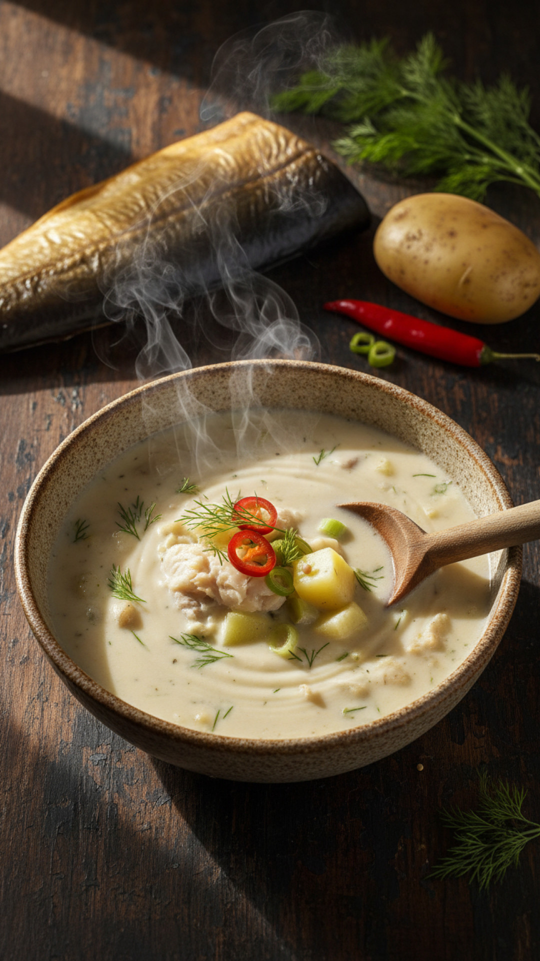 Original Schottisches Cullen Skink Preparation