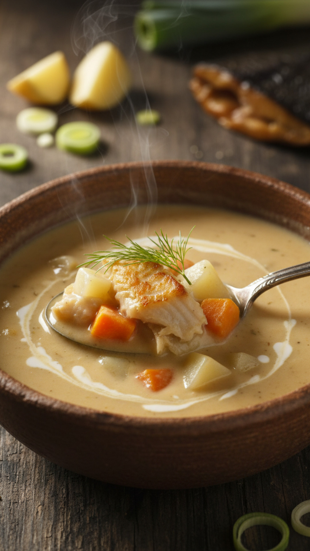 Original Schottisches Cullen Skink Preparation