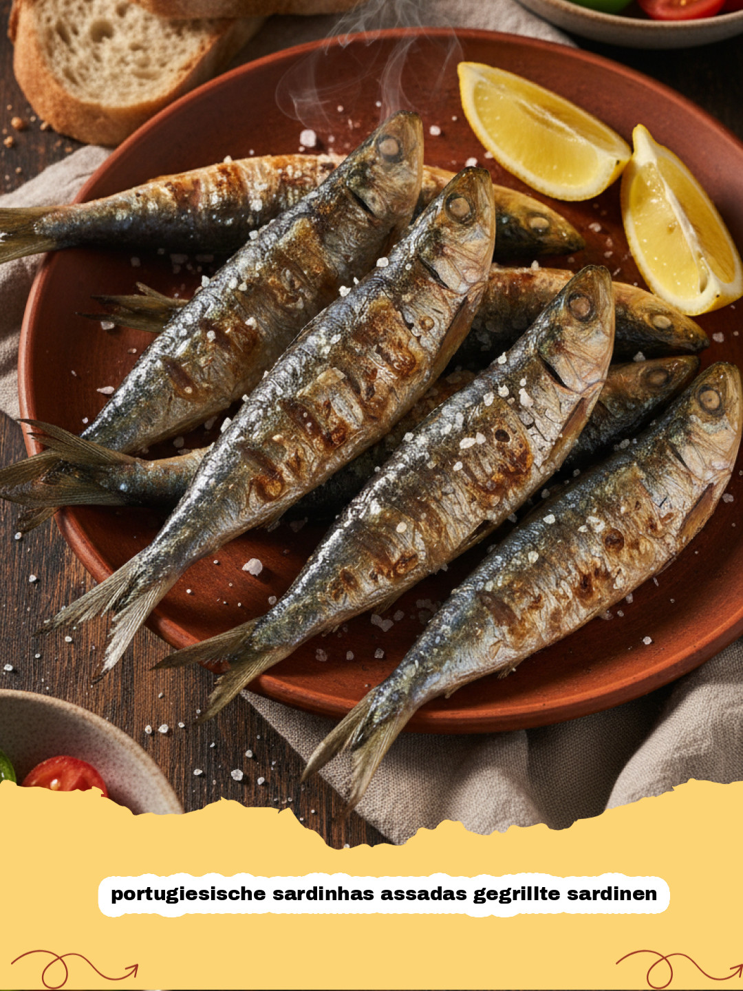 Portugiesische Sardinhas Assadas: Das authentische Rezept für gegrillte Sardinen