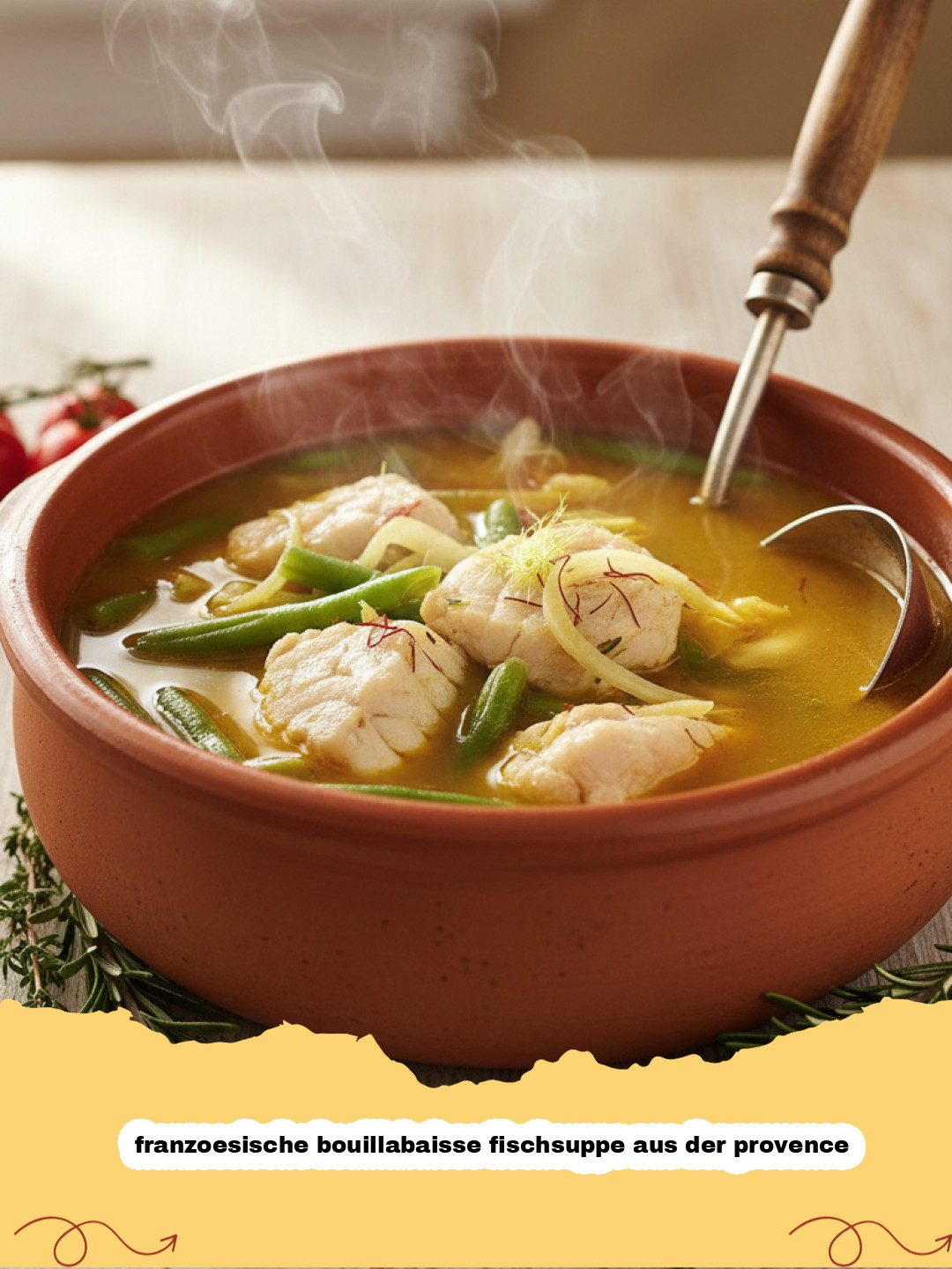 Die Kunst der franzoesische bouillabaisse fischsuppe aus der provence: Ein authentisches Rezept