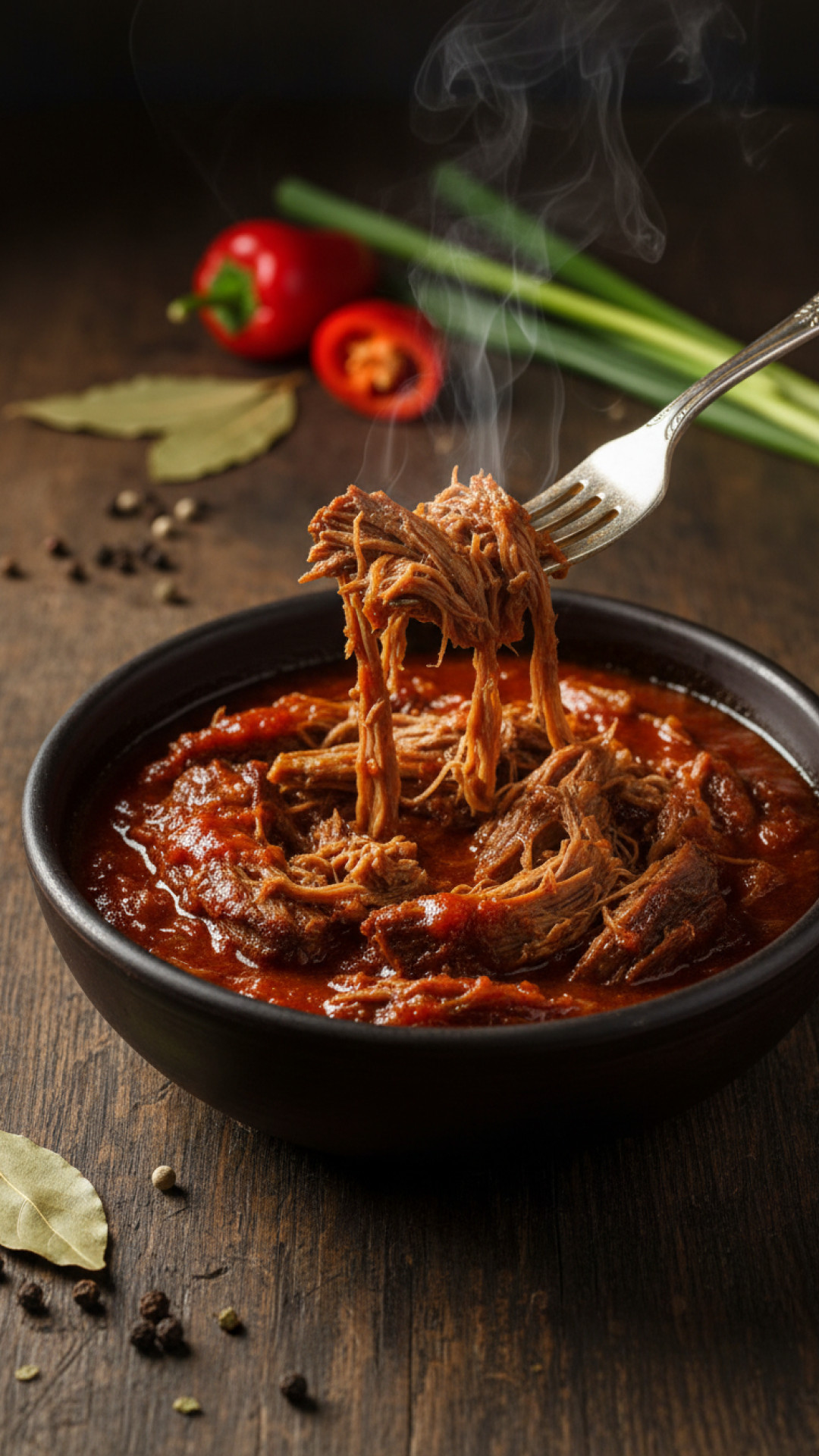 Spanische Carne Mechada (Geschmorte Rinderbrust) Preparation