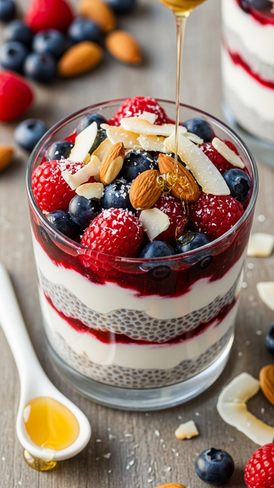 Cremiger Basis-Chia-Pudding Preparation
