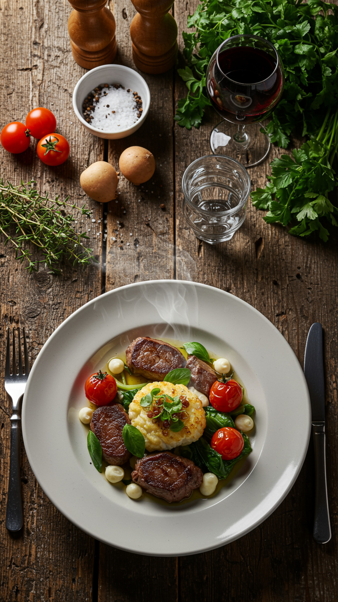 Cremiges Lachs-Zitronen-Risotto Preparation