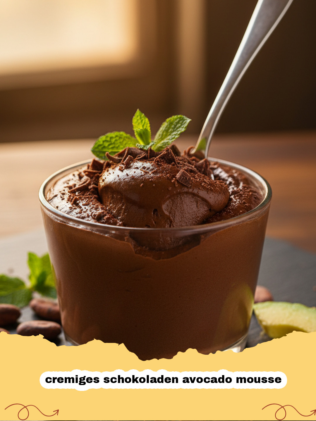 Das Geheimnis hinter dem unwiderstehlich cremigen Schokoladen Avocado Mousse