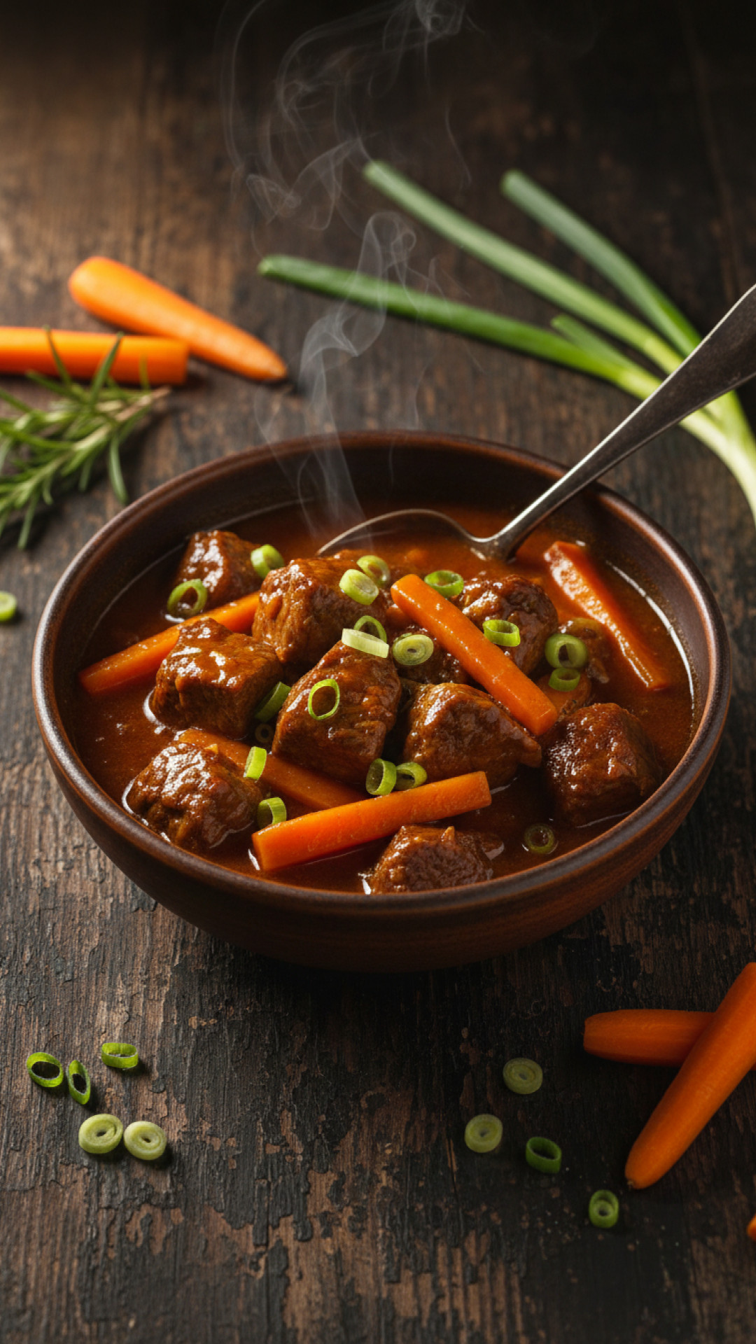 Franzoesischer Rinder Boeuf Bourguignon ohne Wein Preparation