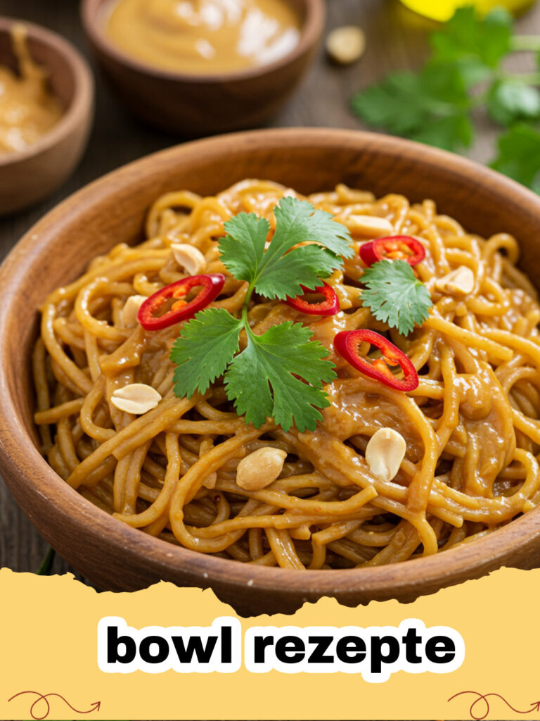 bowl rezepte - Bunte Regenbogen-Buddha-Bowl mit gerösteten Kichererbsen und Avocado