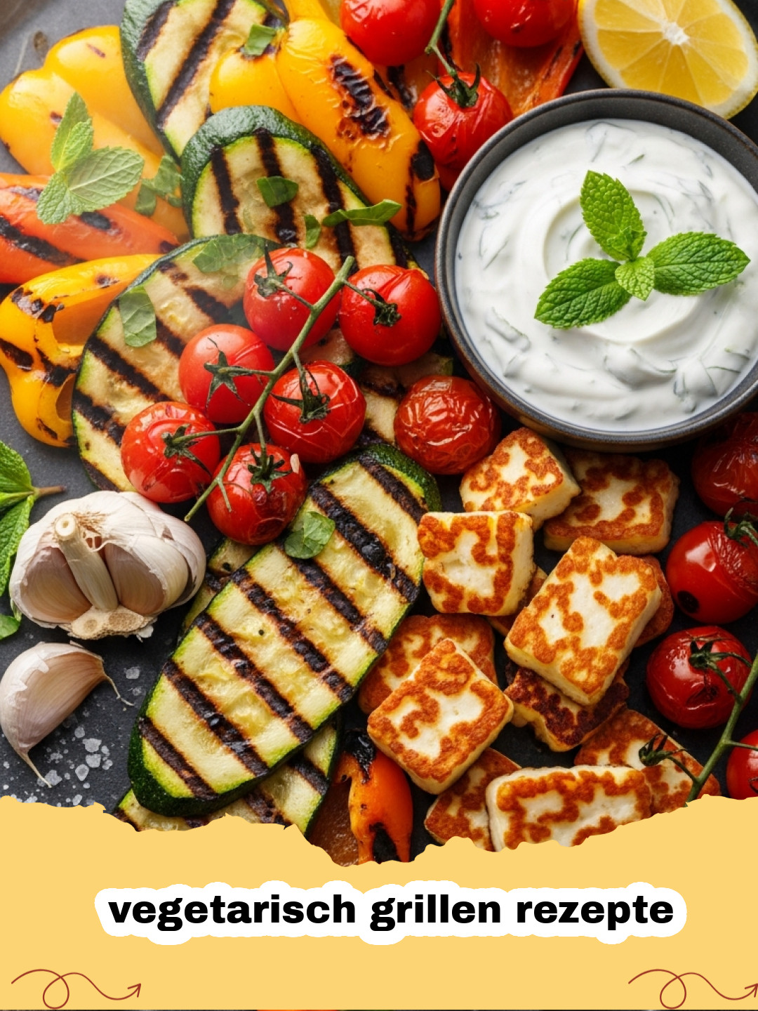 Vegetarisch Grillen Rezepte: Köstliche Halloumi-Gemüse-Spieße für Jedermann