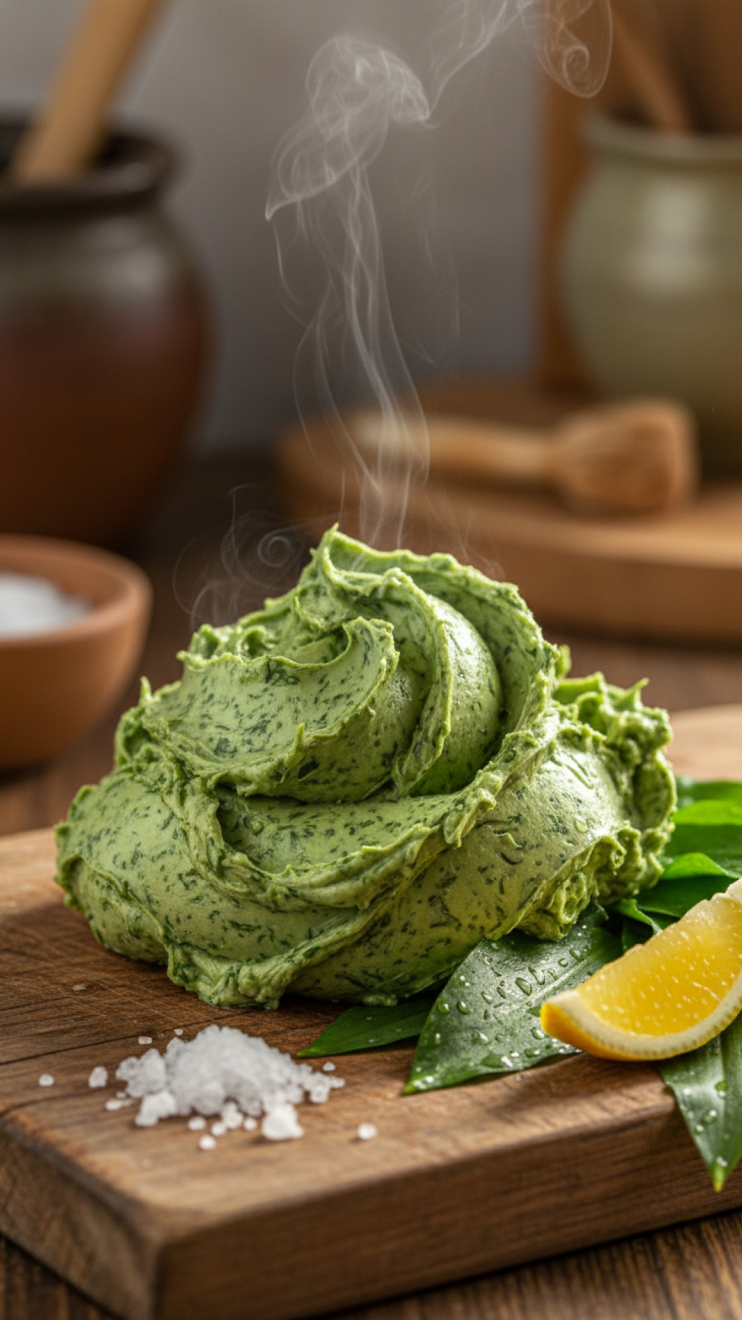 Hausgemachte Bärlauchbutter aus dem Thermomix Preparation