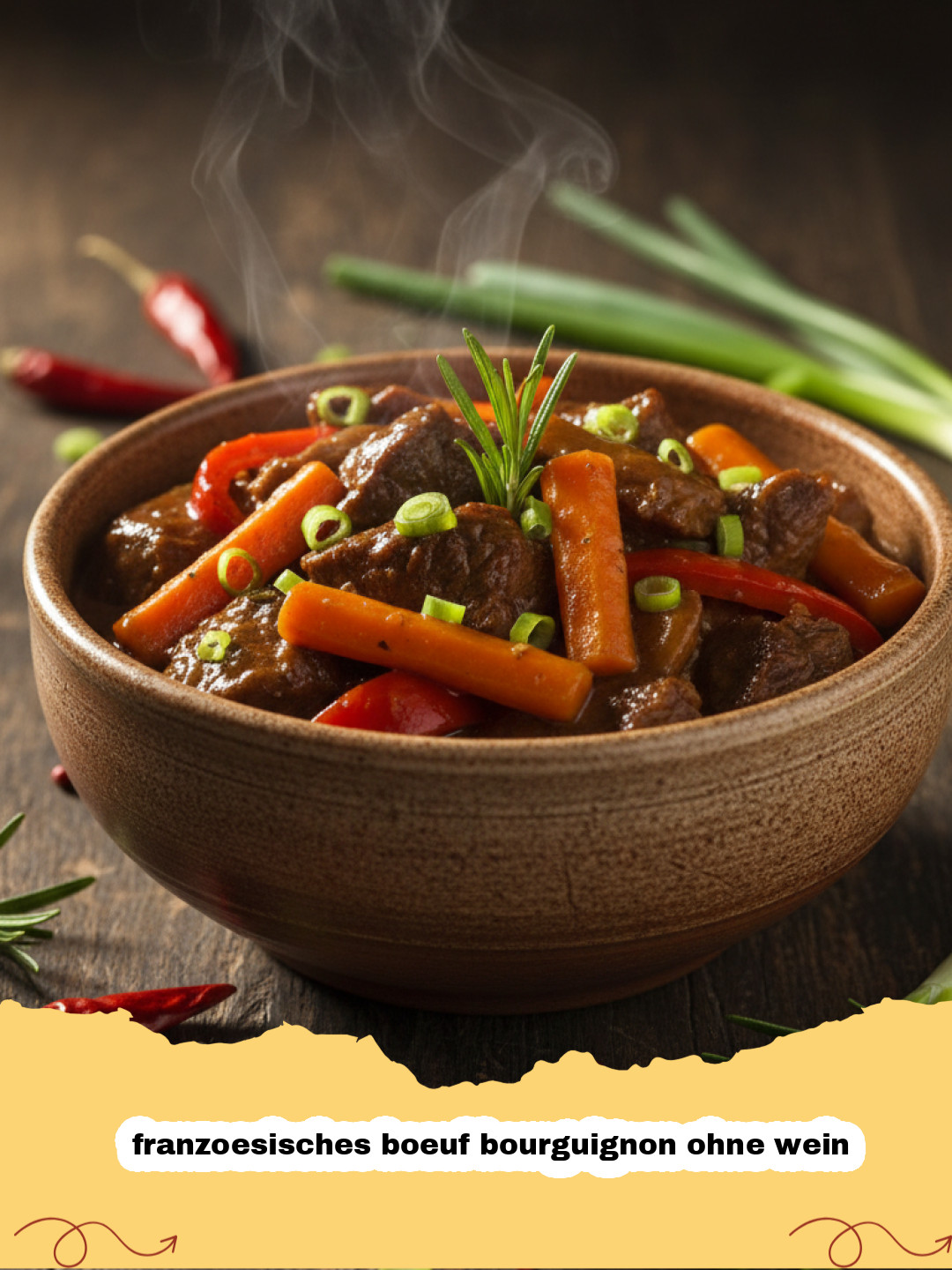 Franzoesisches Boeuf Bourguignon ohne Wein: Das ultimative Rezept für vollen Genuss