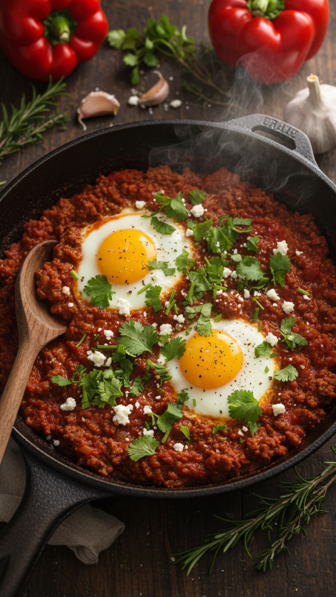 Herzhafte Rinder Shakshuka: Das Ultimative Power Frühstück Preparation
