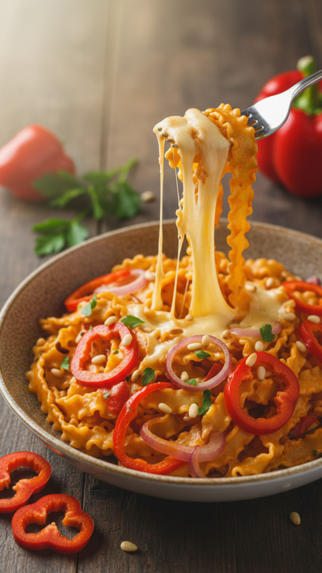 Klassische Gefüllte Paprika mit Hackfleisch-Reis-Füllung Preparation