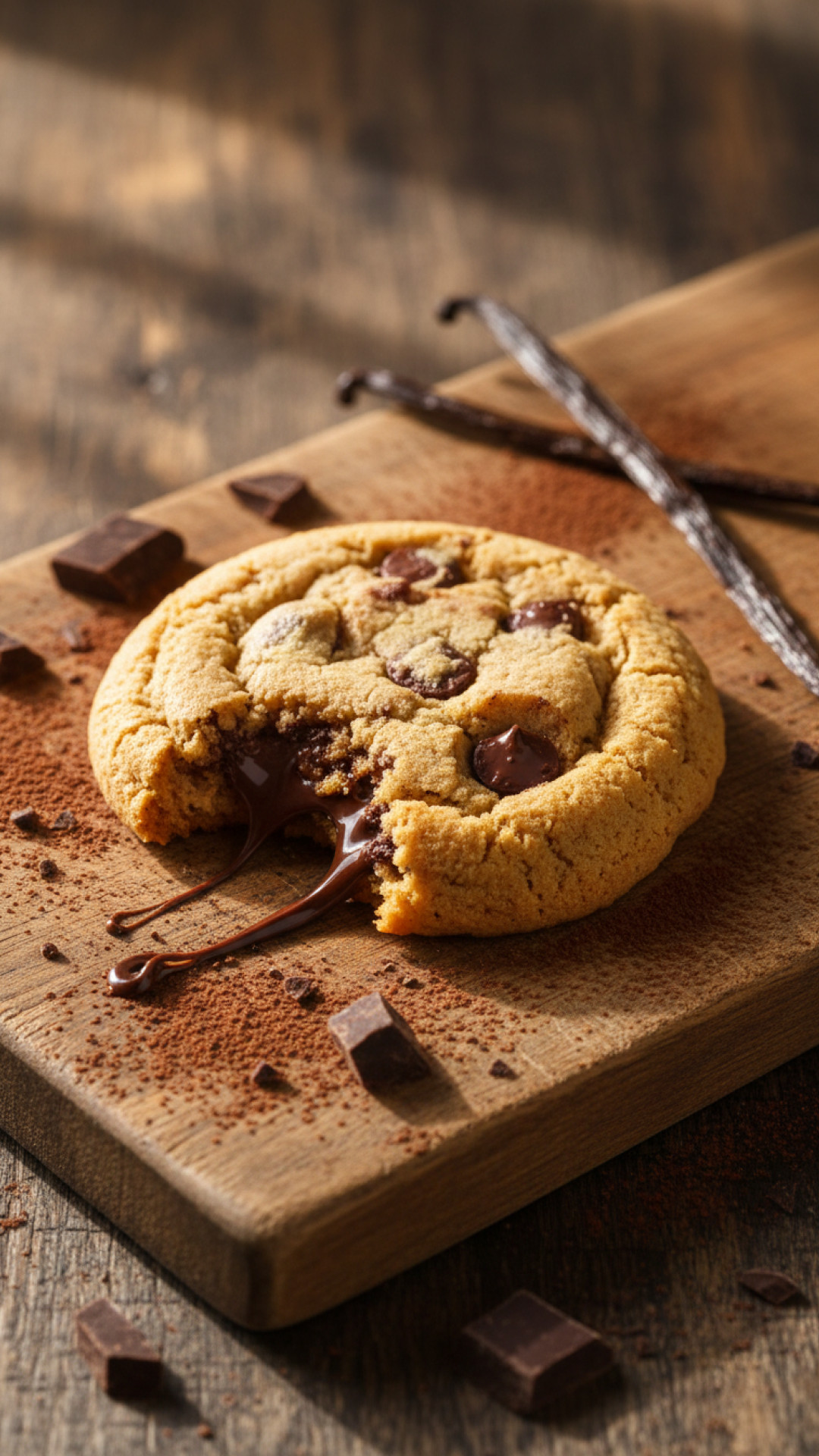 Klassische Schokoladen-Cookies Preparation