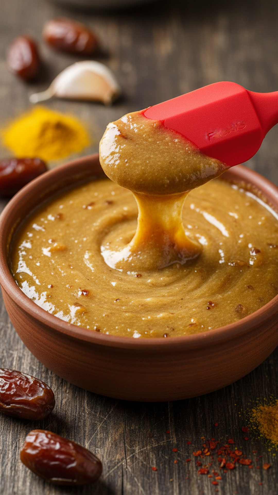 Klassischer Dattel Curry Dip Thermomix Preparation