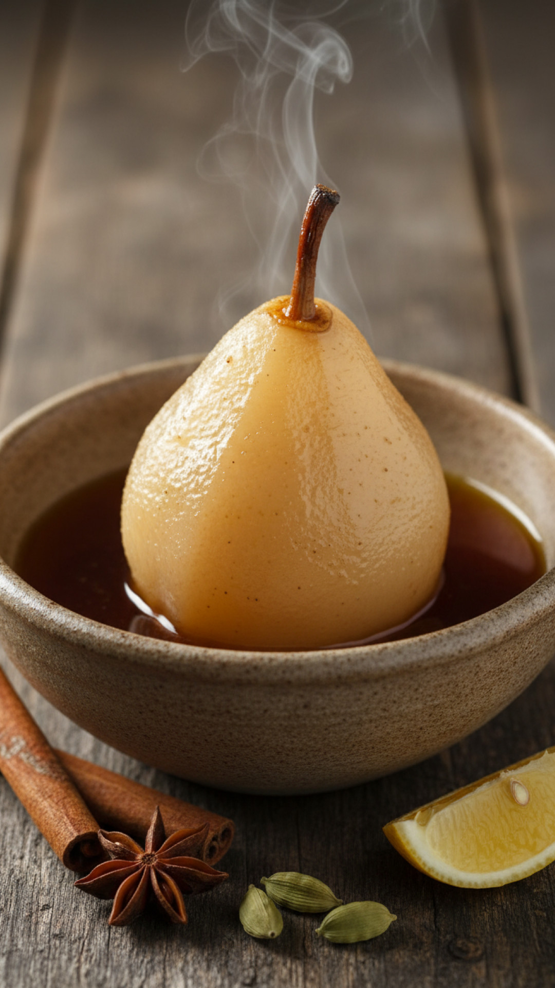 Klassischer Herbst-Birnenkuchen Preparation