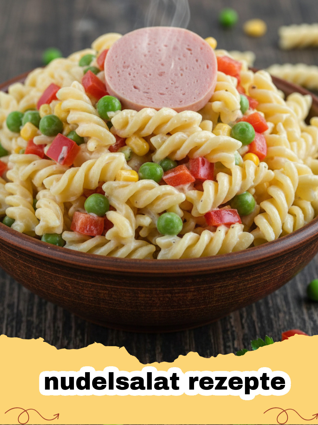 Klassischer Nudelsalat: Das Familienrezept für jede Party