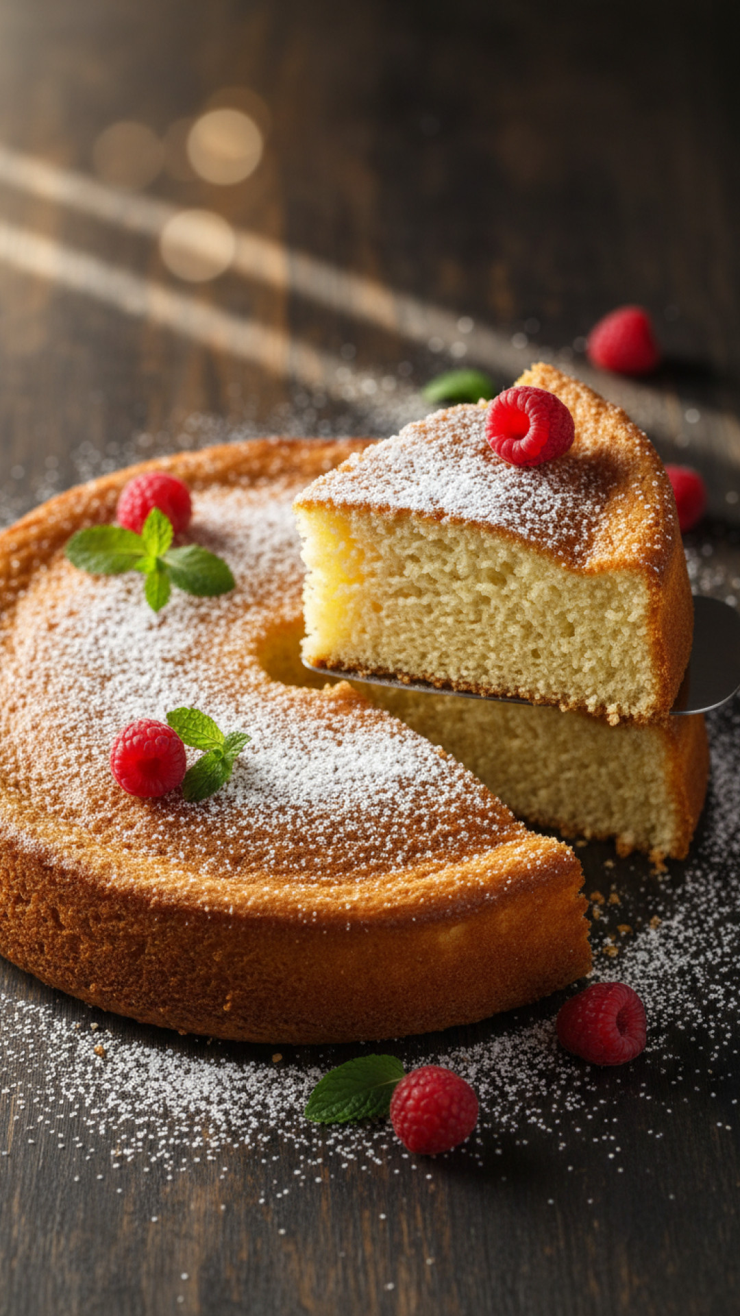 Klassischer Wiener Tortenboden (Biskuit) Preparation