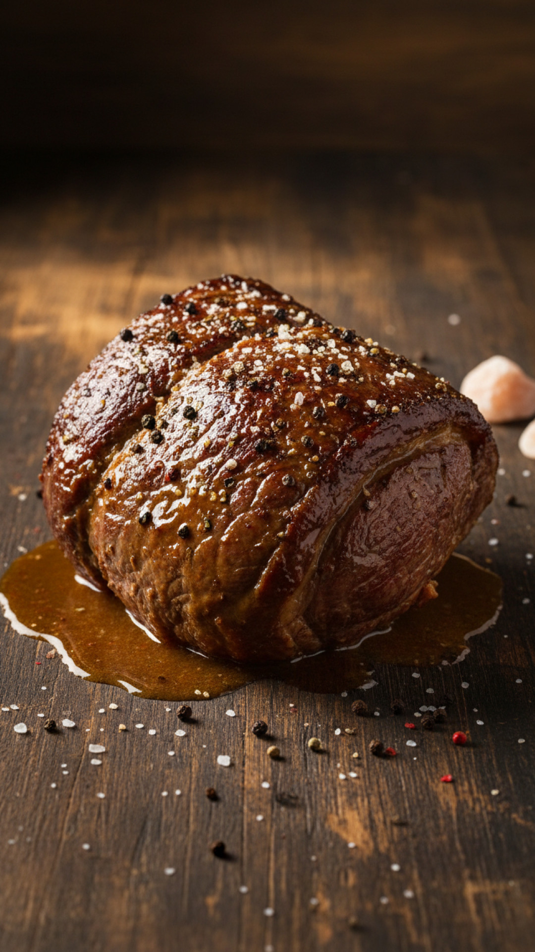 Klassisches Roastbeef Niedrigtemperatur Preparation