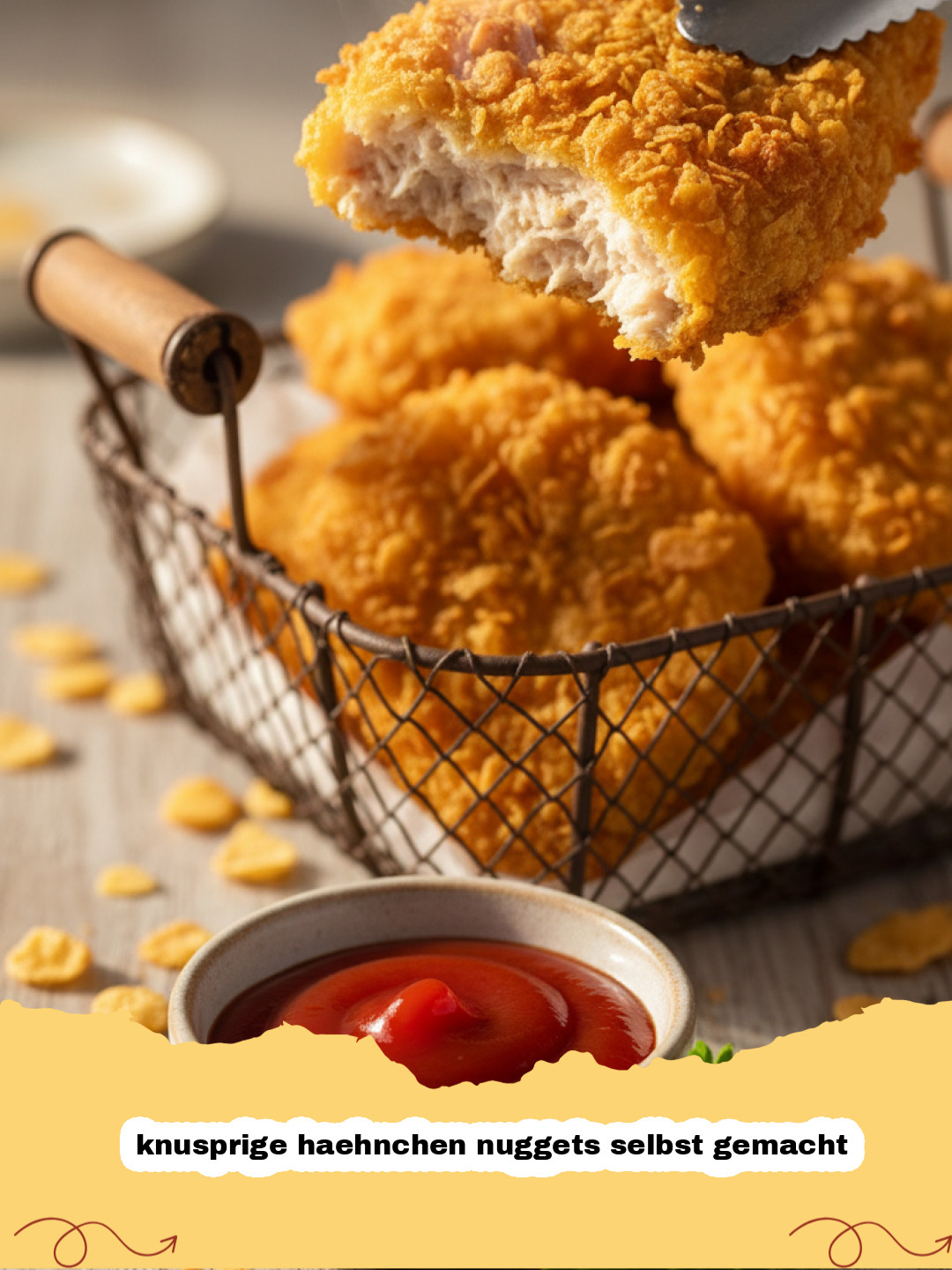 Goldbraun & Unwiderstehlich: Die Besten Knusprigen Hähnchen Nuggets Selbst Gemacht