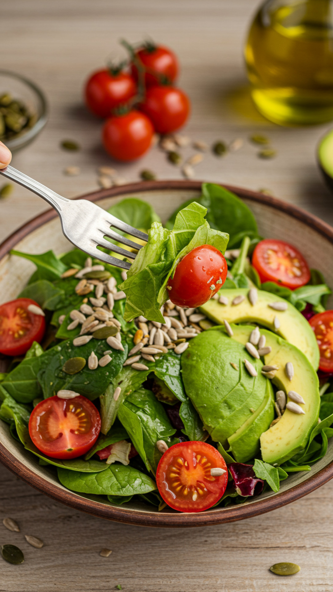 Mediterraner Quinoa-Salat mit Kichererbsen Preparation
