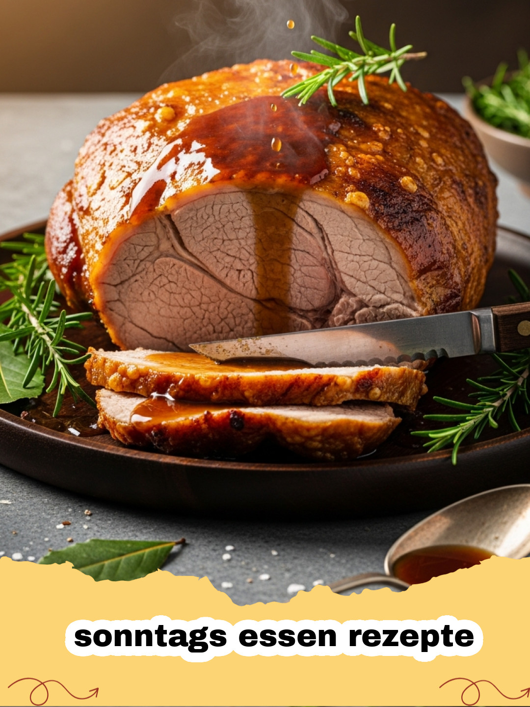 Deftiger Sonntagsbraten: Perfekte Schweineschulter mit Knusperkruste und Wurzelgemüse