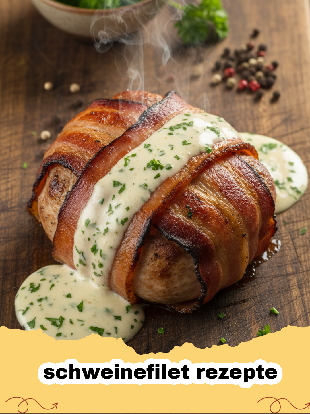 Das zarteste Schweinefilet in Rahmsauce: Ein Familienrezept zum Nachkochen