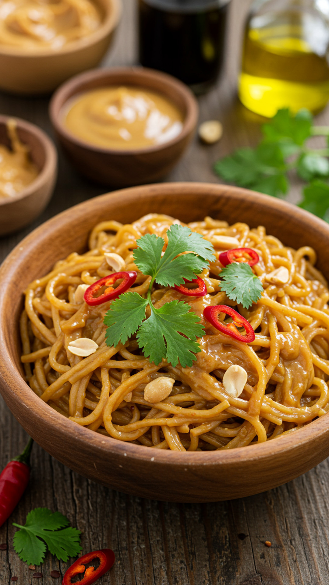 Regenbogen-Buddha-Bowl mit Kichererbsen Preparation