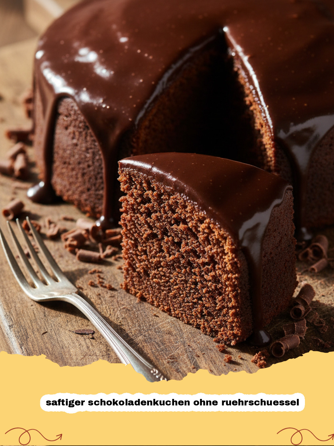 Der unwiderstehlich saftige Schokoladenkuchen ohne Rührschüssel: Dein Blitzrezept für Glück!