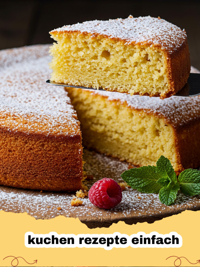 kuchen rezepte einfach - Ein frisch gebackener Joghurt-Gugelhupf mit Puderzucker bestäubt auf einem Kuchengitter.