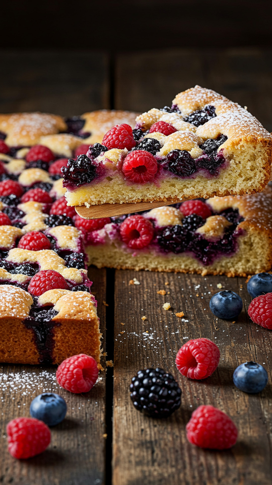 Saftiger Zitronen-Blechkuchen Preparation