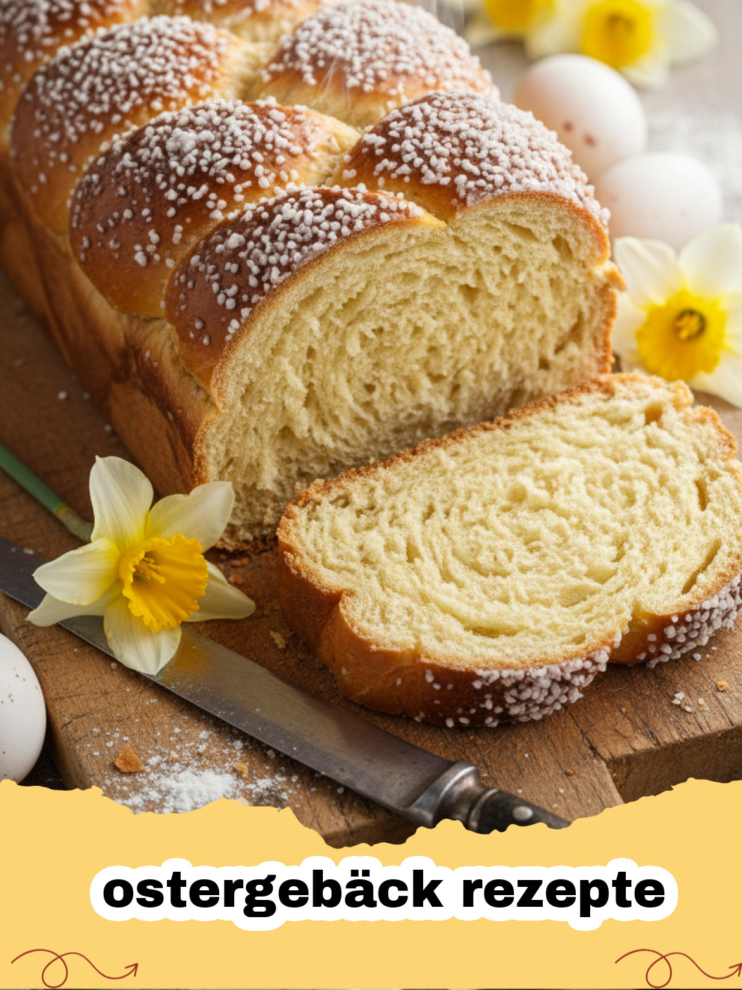 Saftiger Zitronen-Mohn-Osterkranz: Das Beste Ostergebäck Rezept für Ihr Fest