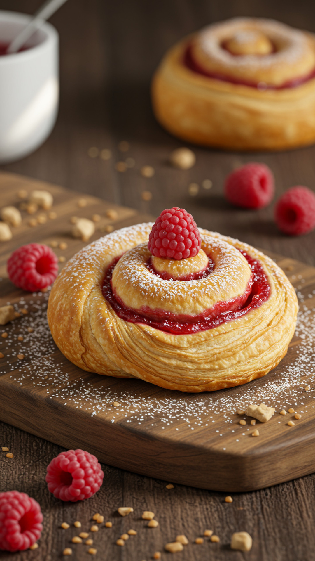 Schnelle Apfel-Zimt-Blätterteigtaschen Preparation