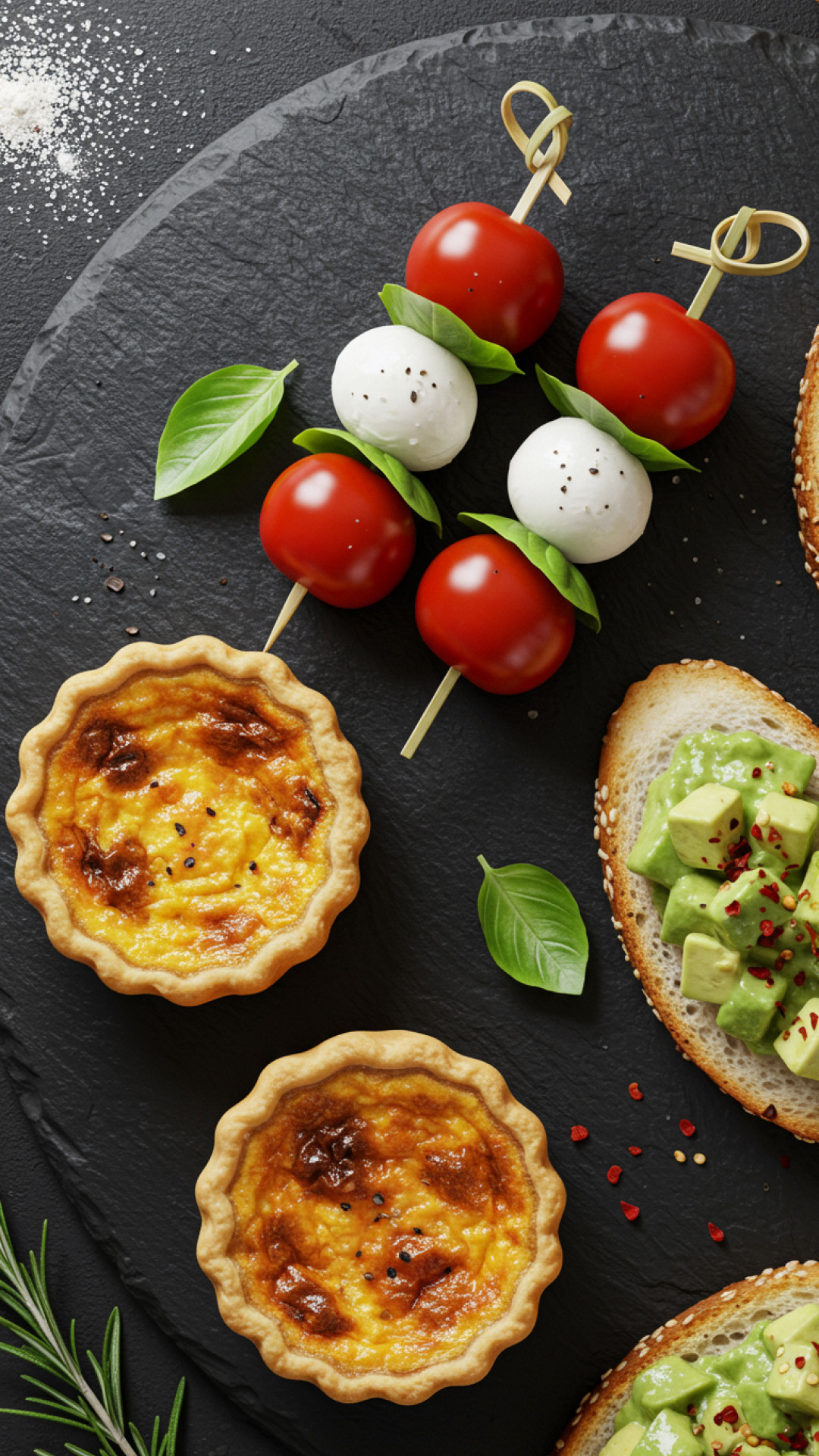 Schnelle Blätterteig-Schnecken Duo Preparation