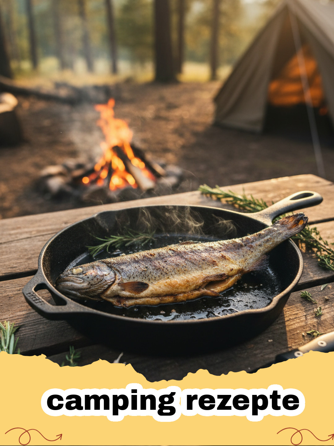 Die besten Camping Rezepte: Cremige One-Pot Pasta für das Outdoor-Abenteuer