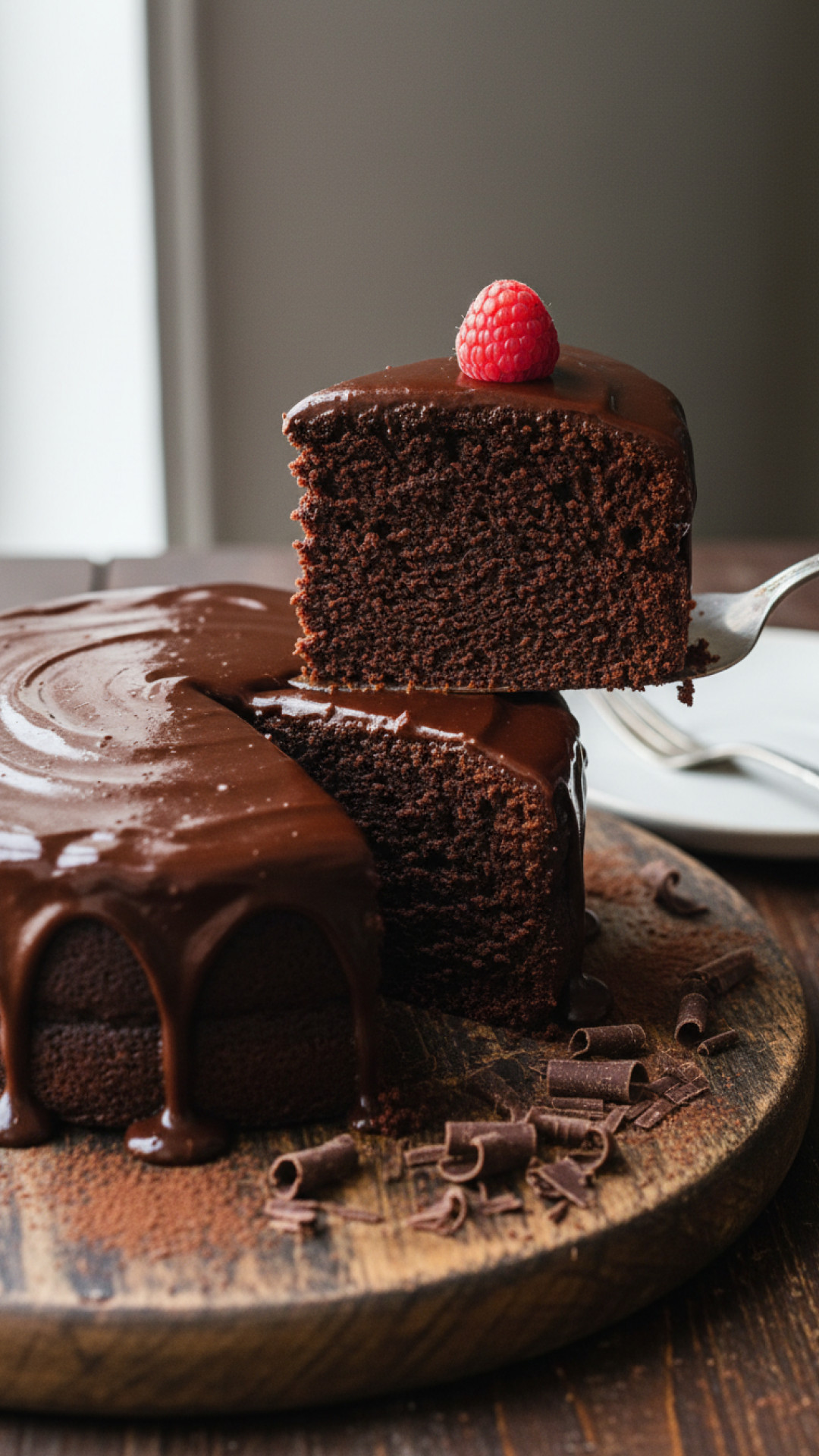Super saftiger veganer Schokoladenkuchen One Bowl Preparation
